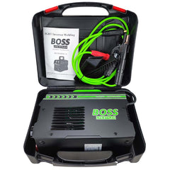 BOSS MMA-400 DC Inverter Welding Machine with Arc Force & Current Control, German Technology, 220V Input, Digital Display, Lightweight with Case
