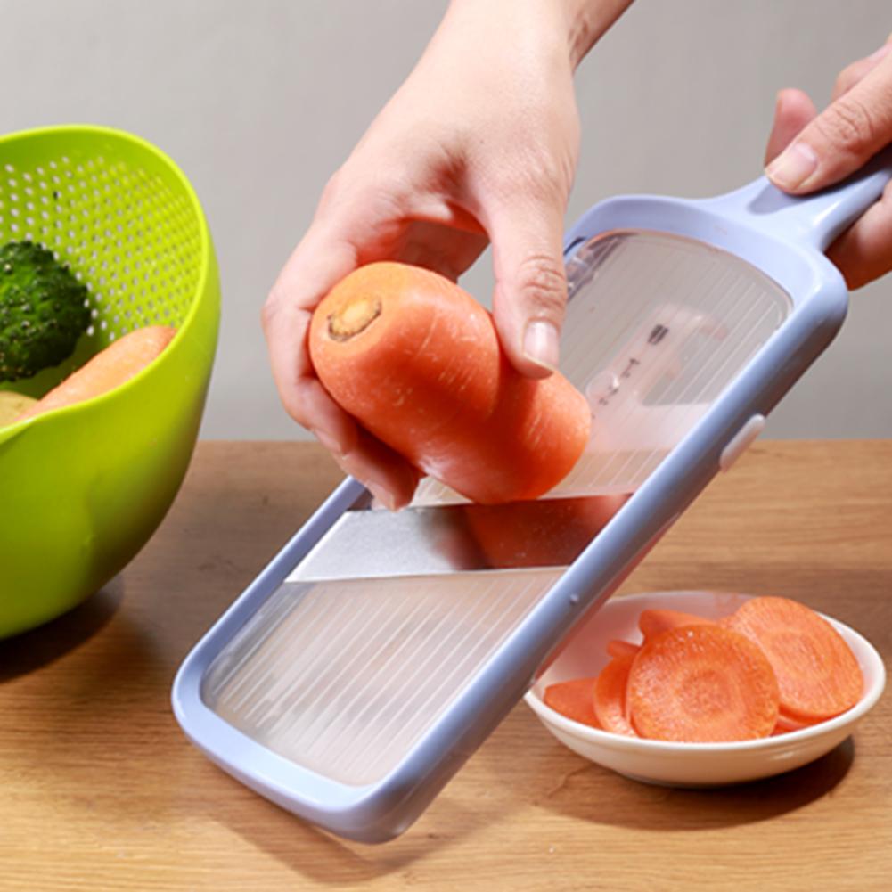 Multifunctional SafeSlice Vegetable Fruit Mandoline Slicer for Kitchen