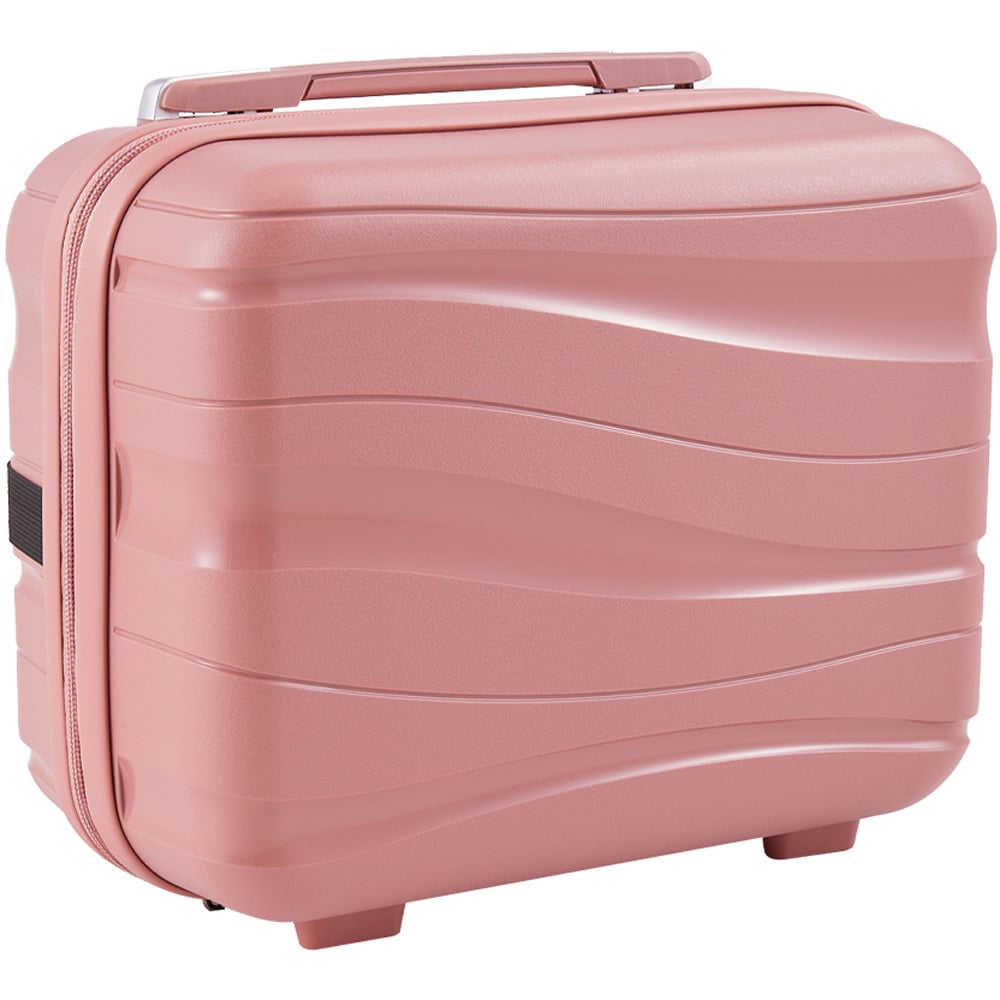 Stylish 4-Piece Travel Luggage Trolley Set with 360° Spinner 8-Wheels Design