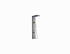 Deluxe Rainfall Shower Panel with 5 Water Modes, Stainless Steel Body, Thermostatic Control & Digital Temperature Display