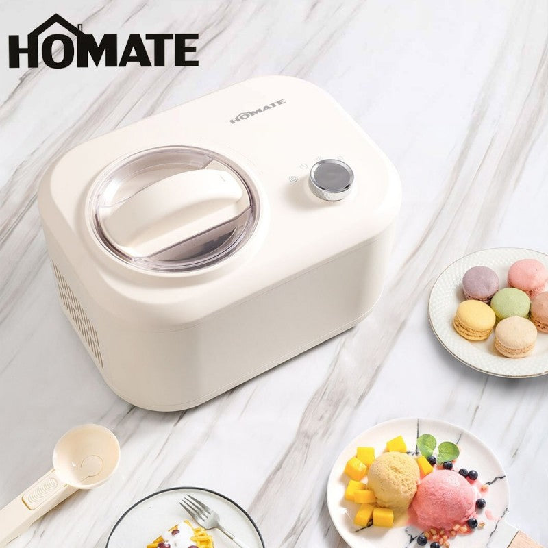 Homate 100W Fully Automatic Ice Cream Maker