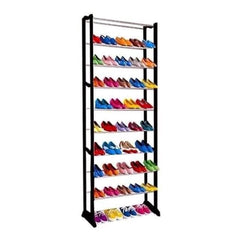 10 Layer Portable Foldable High Quality Shoe Storage Rack for 30 Pairs