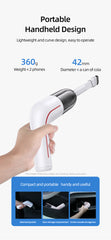 USAMS Portable Mini Cordless Handheld Vacuum Cleaner for Car and Home - 65W