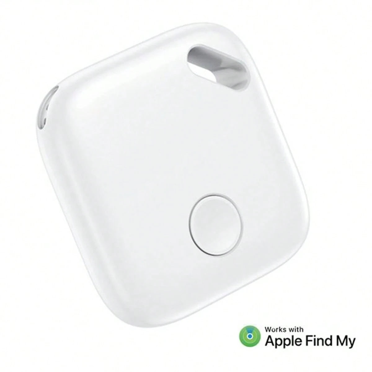 Smart Wireless Bluetooth Tracker with Apple Find My Support - Anti-Lost Key Finder, Pet & Elderly Locator with Fall Detection, Geo-Fencing, and 50m Range