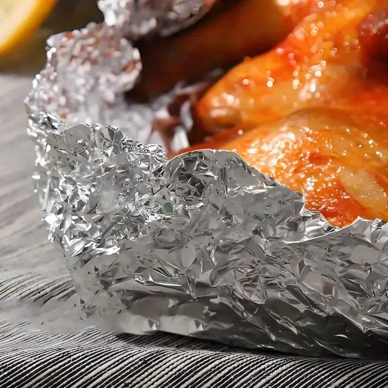 200 Meter Aluminum Foil Roll with 45cm Width for Multi Purpose Usage & Food Storage