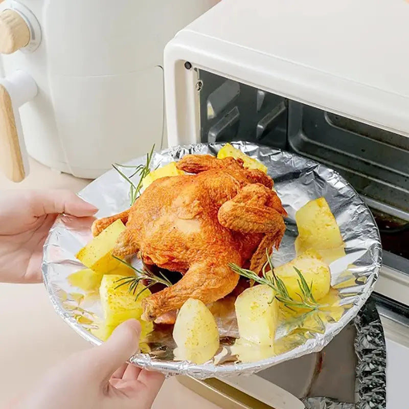 200 Meter Aluminum Foil Roll with 45cm Width for Multi Purpose Usage & Food Storage