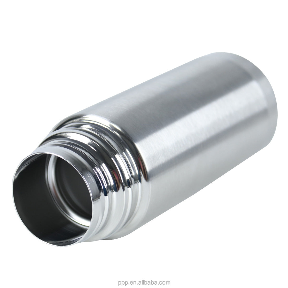 Double Wall Vacuum Insulated Stainless Steel Flask for Hot & Cold Beverages with Leakproof Lid & Ice Cube Compatible Wide Mouth