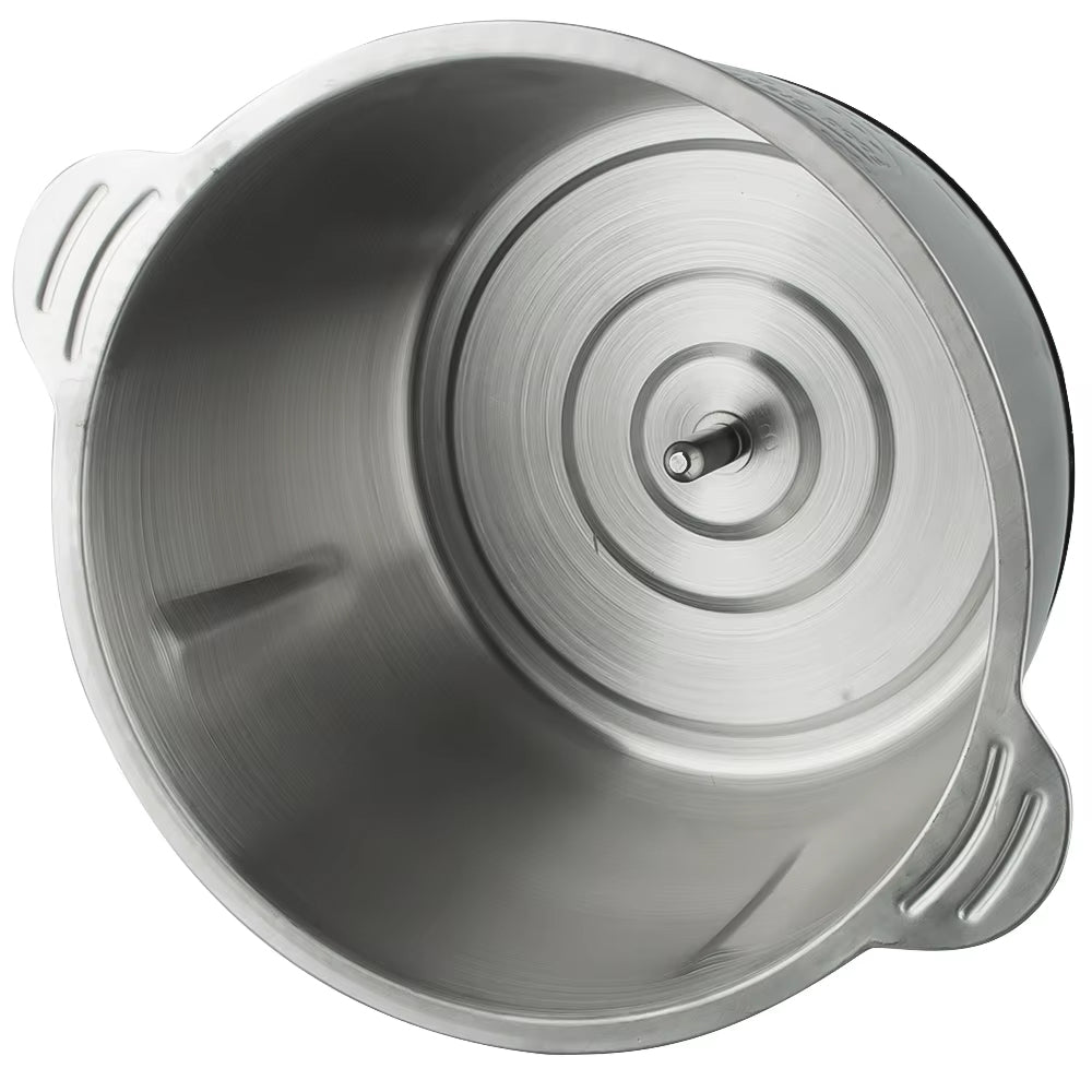 RAF 3L Electric Dual Speed Food Processor with Stainless Steel Bowl, 4 Sharp Spiral Blades - 1000W