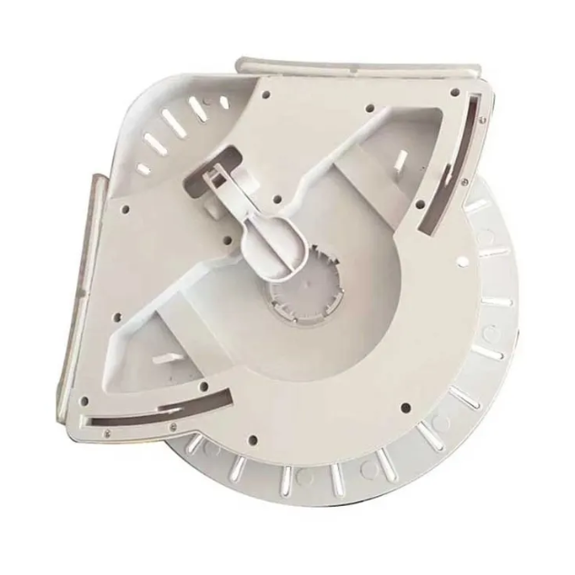 Instahang Rotating 360° Shelf Suction Corner Holder for Bathroom & Kitchen with Water Freeflow Desig