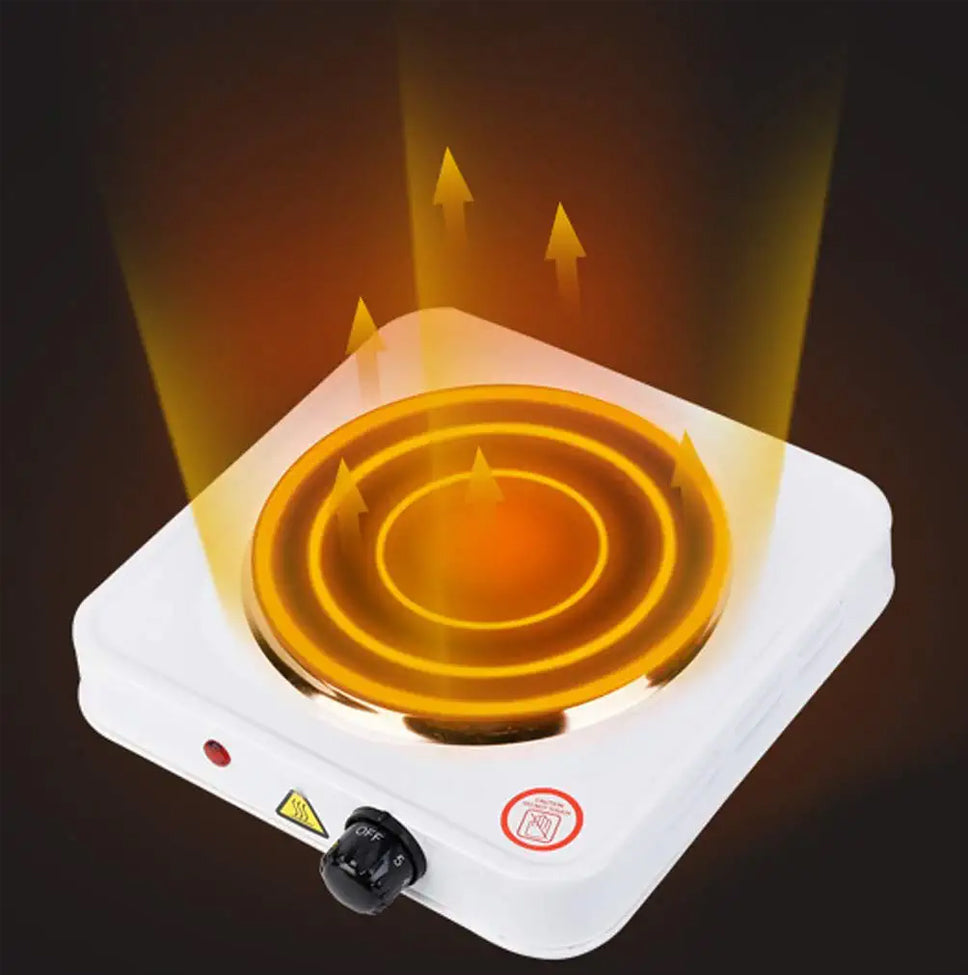 Portable Steel Hot Plate Cooking Stove with Auto Safety Shut Down, Overheating Protection, High Qual