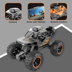 RC Bigfoot Monster Climbing Car Truck With Camera And App Control