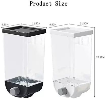 1.5 Litre Wall Mounted Kitchen Cereal & Food Dispenser