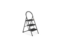 Multi Step Folding Ladder with Extra-Wide Anti-Slip Steps & Space Saving Design
