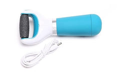 Electric Foot Callus Remover with 360° Rotating Roller, USB Rechargeable & Battery Operated with Washable Head for Cracked Heels, Hard Skin & Corn Removal