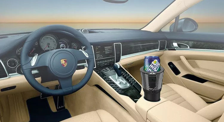 Intelligent Cooling & Heating Cup Holder fo Automobiles with Adjustable & Rotatable Base