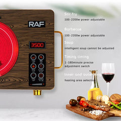 3,500W RAF Electric Induction Cooking stove with LED Display