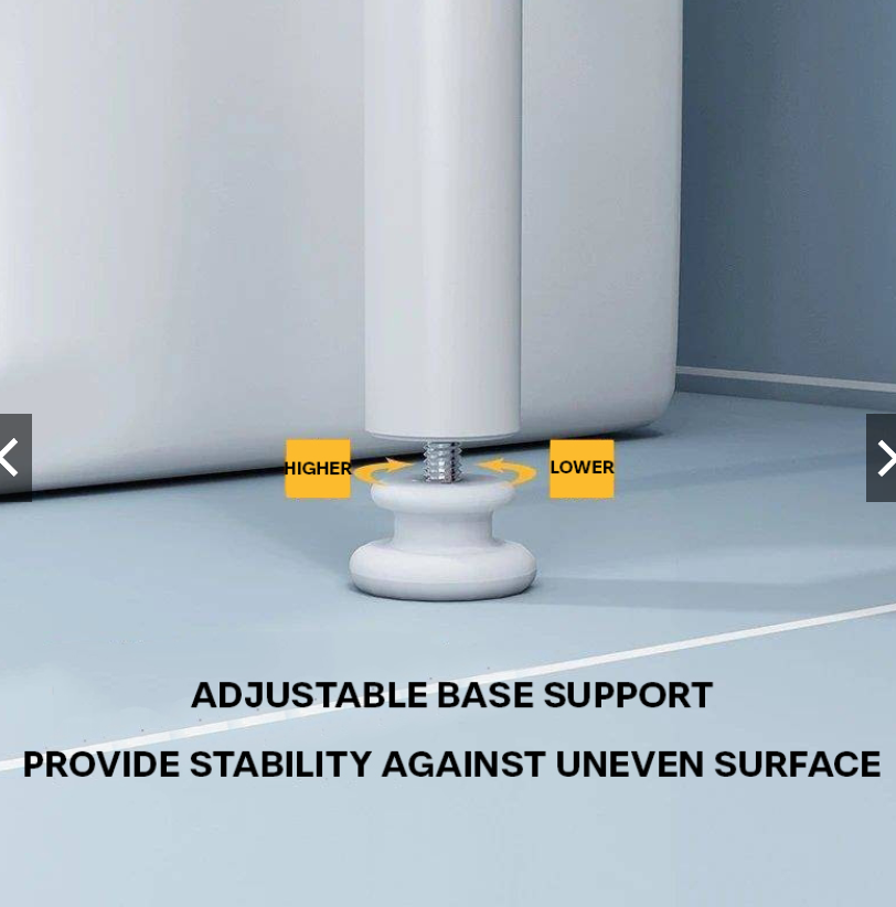 3 Layer Metal Washing Machine Shelf Rack for Storage & Organizing