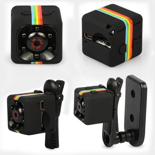 Portable Mini High Definition Spy Camera with Night Vision and Automatic Motion Sensor