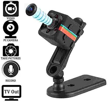 Portable Mini High Definition Spy Camera with Night Vision and Automatic Motion Sensor