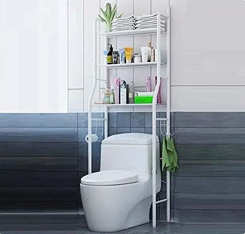 3 Level Shelf for Bathroom Essentials made with Steel and more Storage Organization