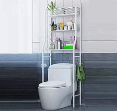 3 Level Shelf for Bathroom Essentials made with Steel and more Storage Organization