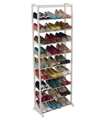 10 Layer Portable Foldable High Quality Shoe Storage Rack for 30 Pairs