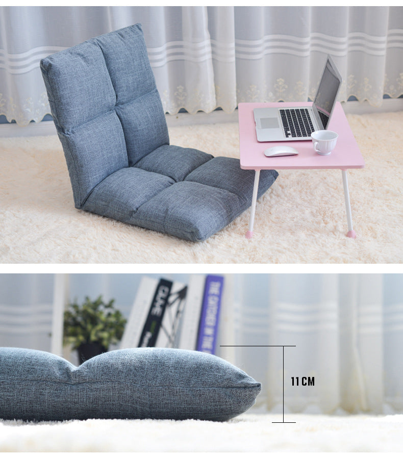 Multifunctional Foldable Lazy Sofa Recliner Cushion Chair with 8-Grid Design - Ideal for Gaming, Reading, Meditation & Lounging – 90 x 45 x 7 cm