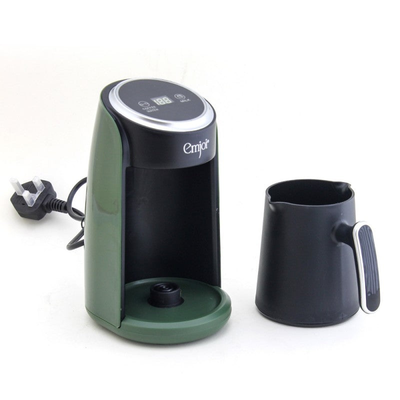 Emjoi 300ml Digital Turkish Coffee Maker with Audio Warning and LED Display - 600W
