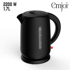 Emjoi 1.7L Electric Rapid Boiling Kettle with Anti-Corrosion Stainless Steel Base & Automatic shut-off - 2200W