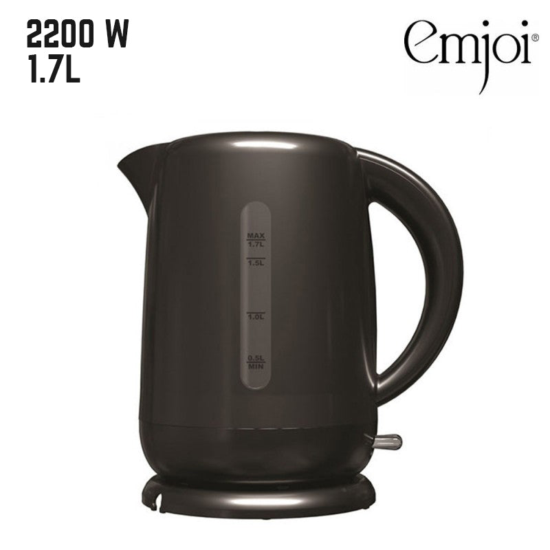Emjoi 1.7L Electric Rapid Boiling Kettle with Anti-Corrosion Stainless Steel Base & Automatic shut-off - 2200W