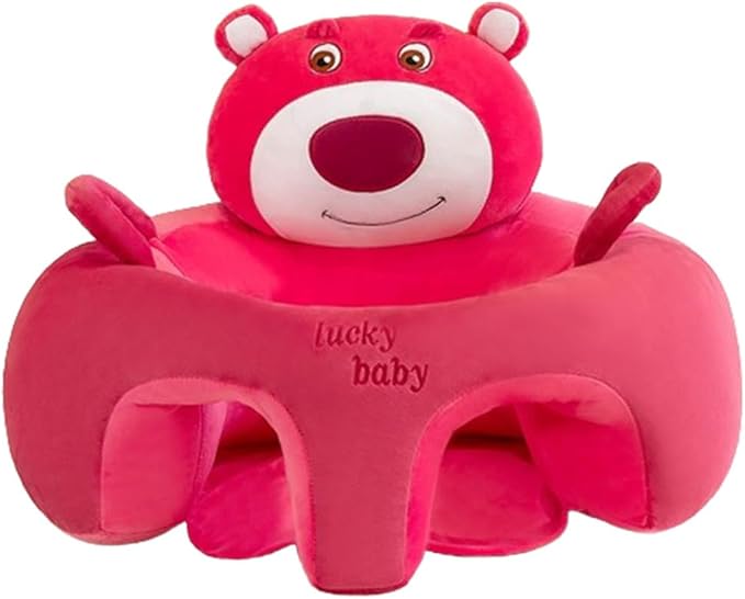 Baby Sitting Non-Slip Plush Memory Foam Practice Chair Sofa with Fall Prevention & High Back Support