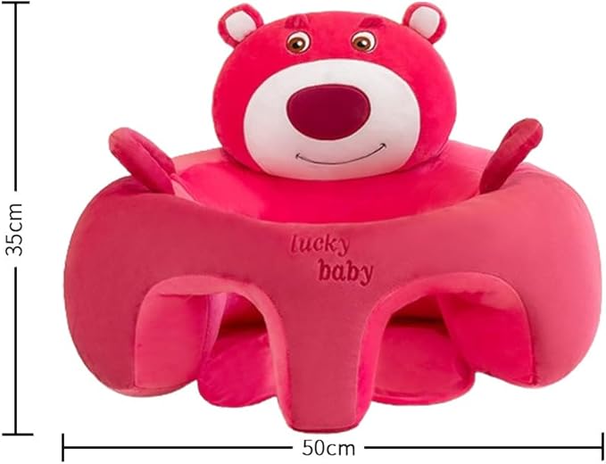 Baby Sitting Non-Slip Plush Memory Foam Practice Chair Sofa with Fall Prevention & High Back Support