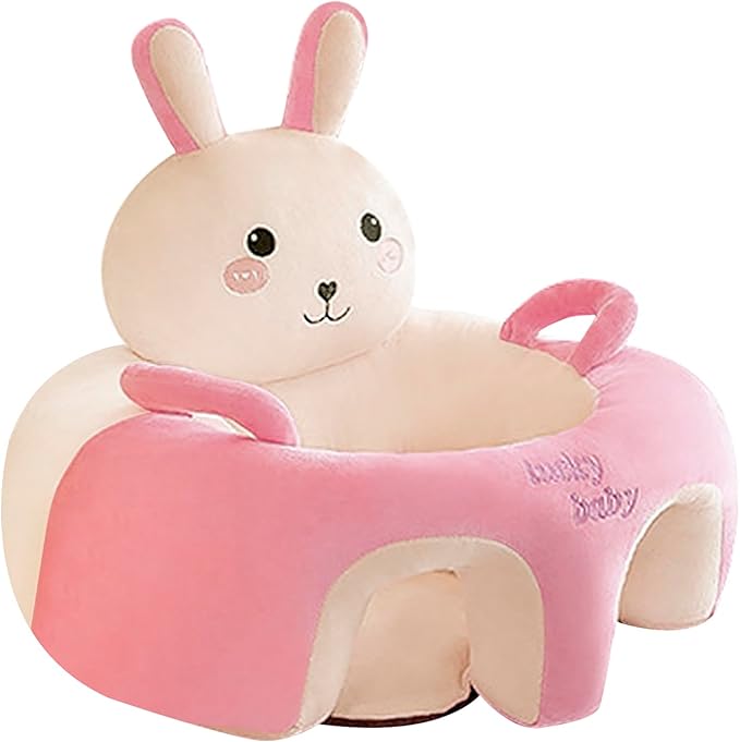 Baby Sitting Non-Slip Plush Memory Foam Practice Chair Sofa with Fall Prevention & High Back Support