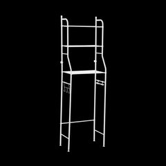 3 Level Shelf for Bathroom Essentials made with Steel and more Storage Organization