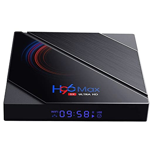 H96 Max 6K Ultra HD Android TV Box with Android 10.0