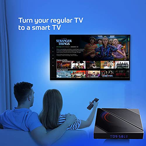 H96 Max 6K Ultra HD Android TV Box with Android 10.0