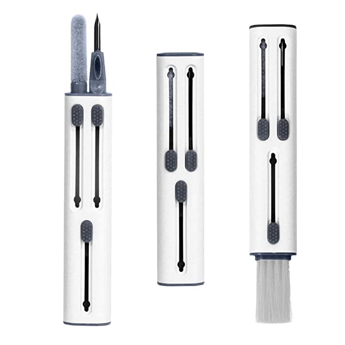 Portable 3 in 1 Multipurpose Mini Cleaning Kit Pen for Keyboards, Laptops, Smartphones, Earphones & Electronics