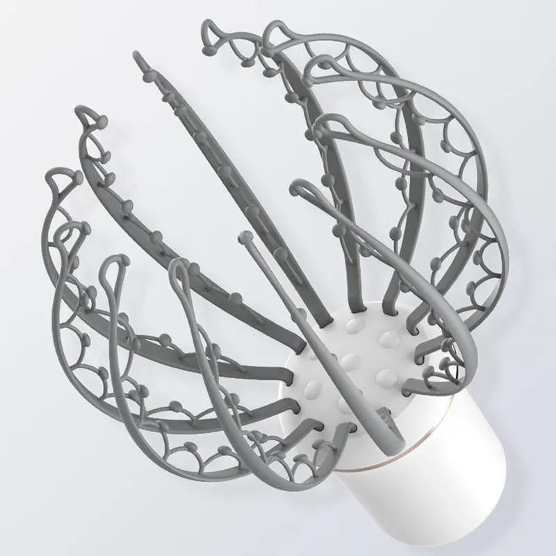 Portable Electric Rechargeable Octopus Scalp & Head Massager for Relaxation