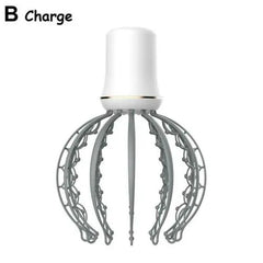 Portable Electric Rechargeable Octopus Scalp & Head Massager for Relaxation