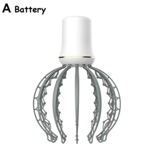 Portable Electric Rechargeable Octopus Scalp & Head Massager for Relaxation