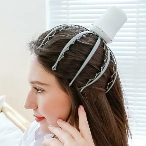 Portable Electric Rechargeable Octopus Scalp & Head Massager for Relaxation