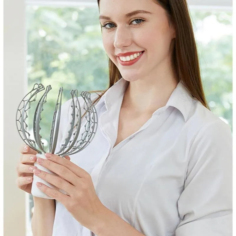 Portable Electric Rechargeable Octopus Scalp & Head Massager for Relaxation