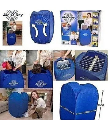 Air-O-Dry Instant Drying Laundry Bag with Foldable Design