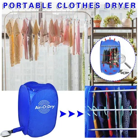 Air-O-Dry Instant Drying Laundry Bag with Foldable Design