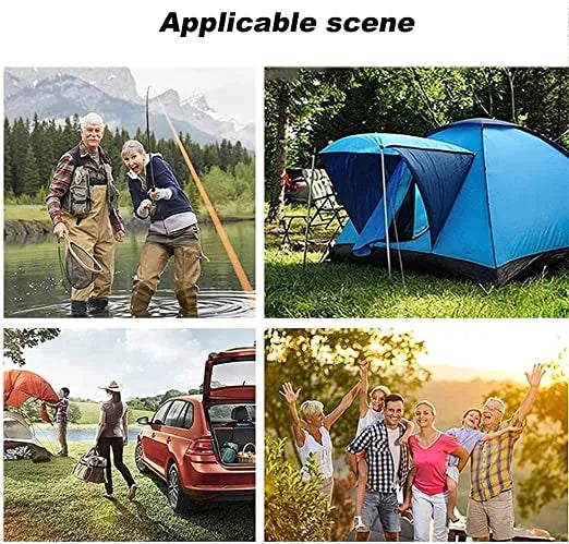 Smart Mini Lightweight Foldable Aluminium Table and 4 Chairs Set with a Carrying Bag for Picnic and