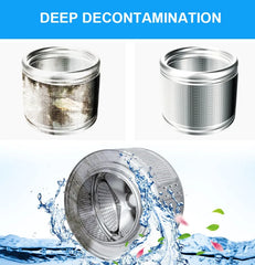 Washing Machine Cleaning Tablets with Osmotic Active Detergent Formula
