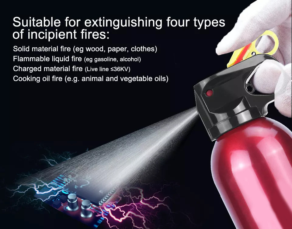 Flamebeater Mini Portable Fire Extinguisher for Car and Home