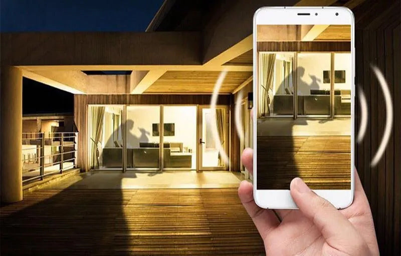 Mini HD 1080P Wireless WiFi Camera with Motion Detection, 360° Rotation and Night Vision