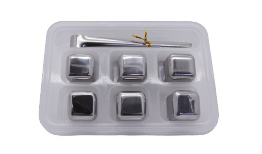 Quick-Freezing Stainless Steel Ice Cubes Set