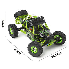 High Speed 4WD Crawler Remote Control RC Rock Climbing Buggy Car with LED Light 2.4G 1:12
